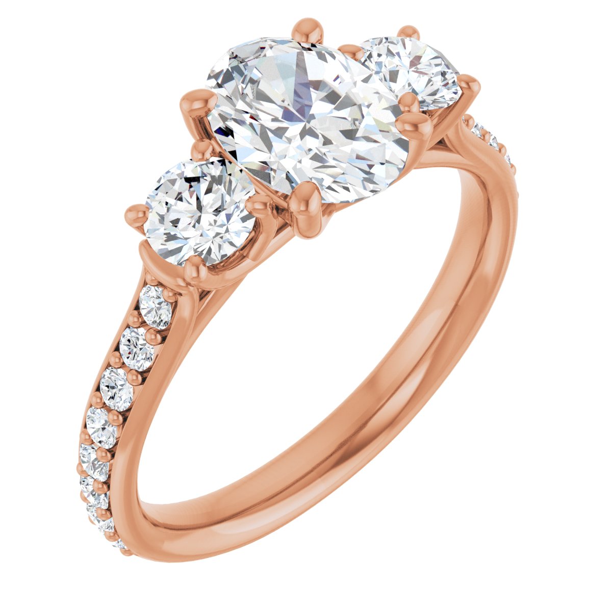 Three-Stone Engagement Ring