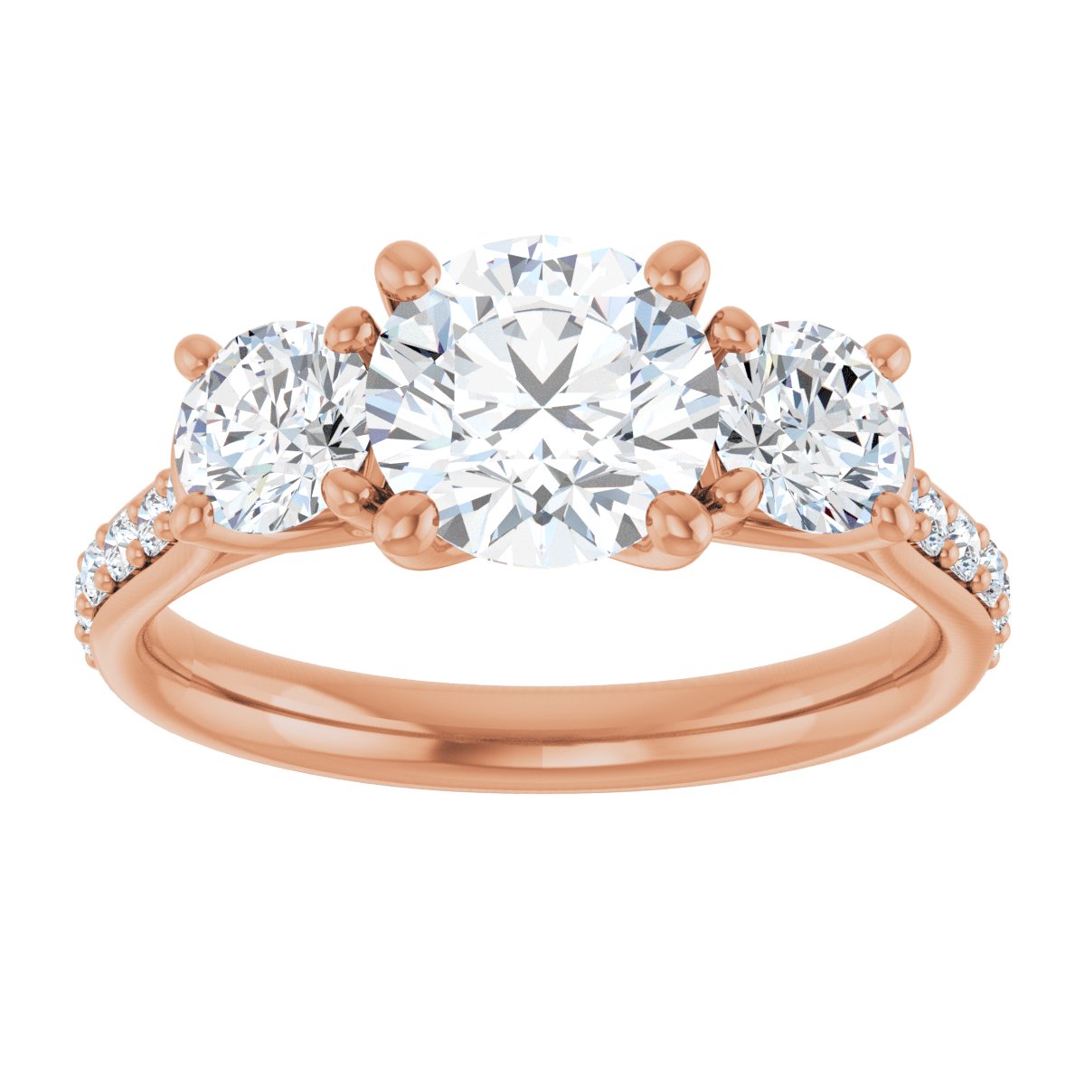 Three-Stone Engagement Ring