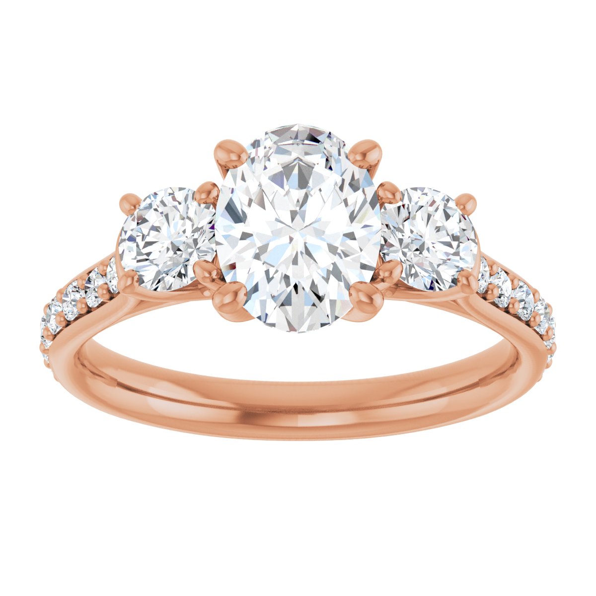 Three-Stone Engagement Ring