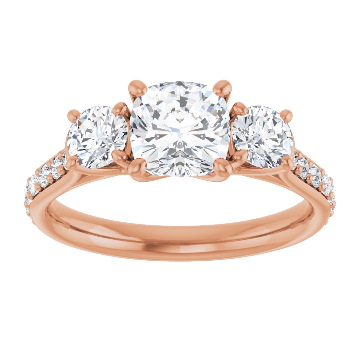 Three-Stone Engagement Ring