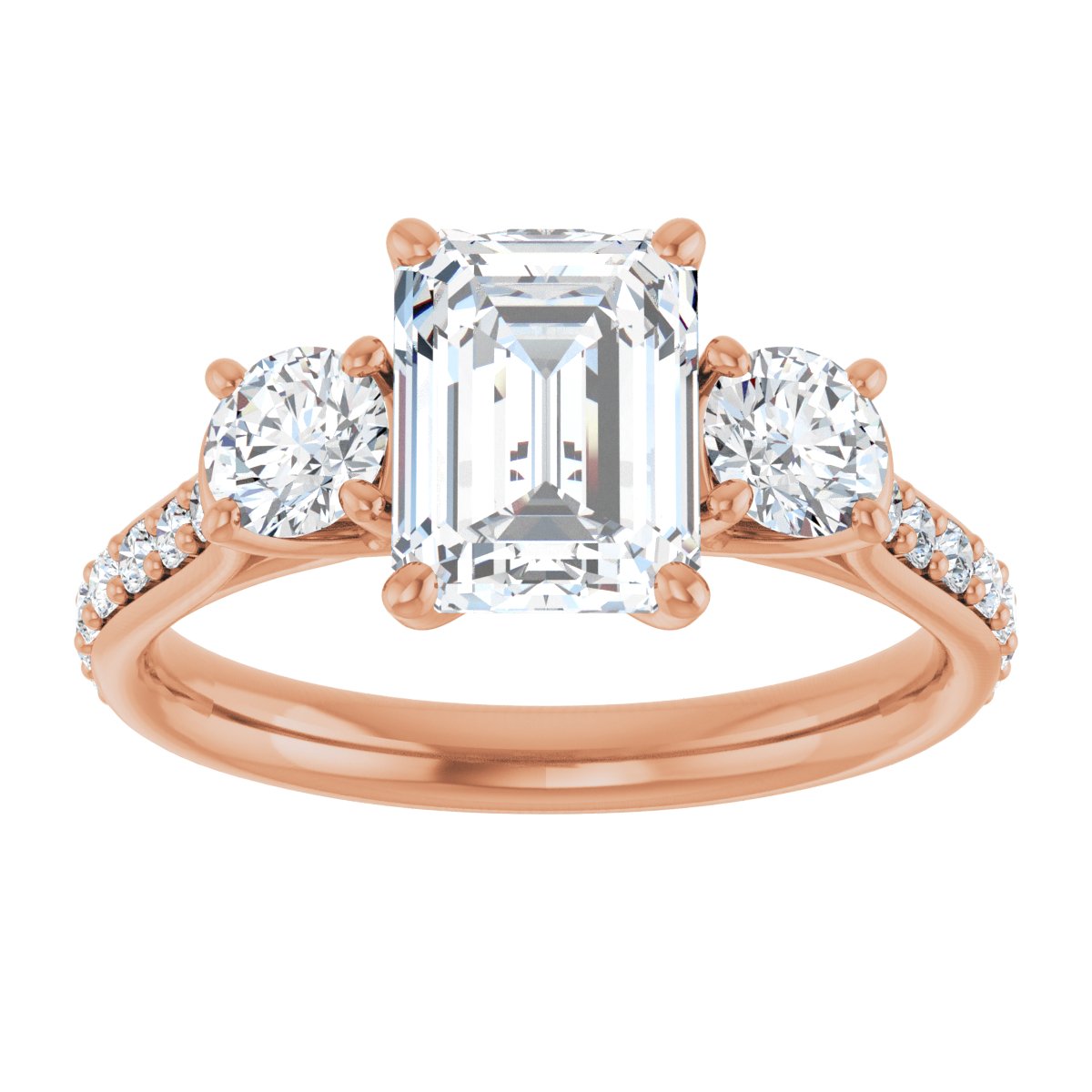 Three-Stone Engagement Ring