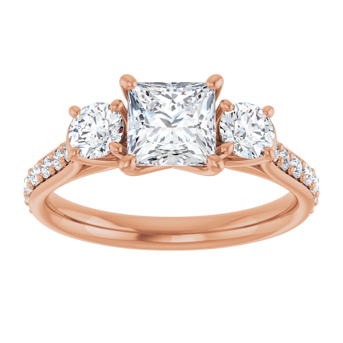 Three-Stone Engagement Ring