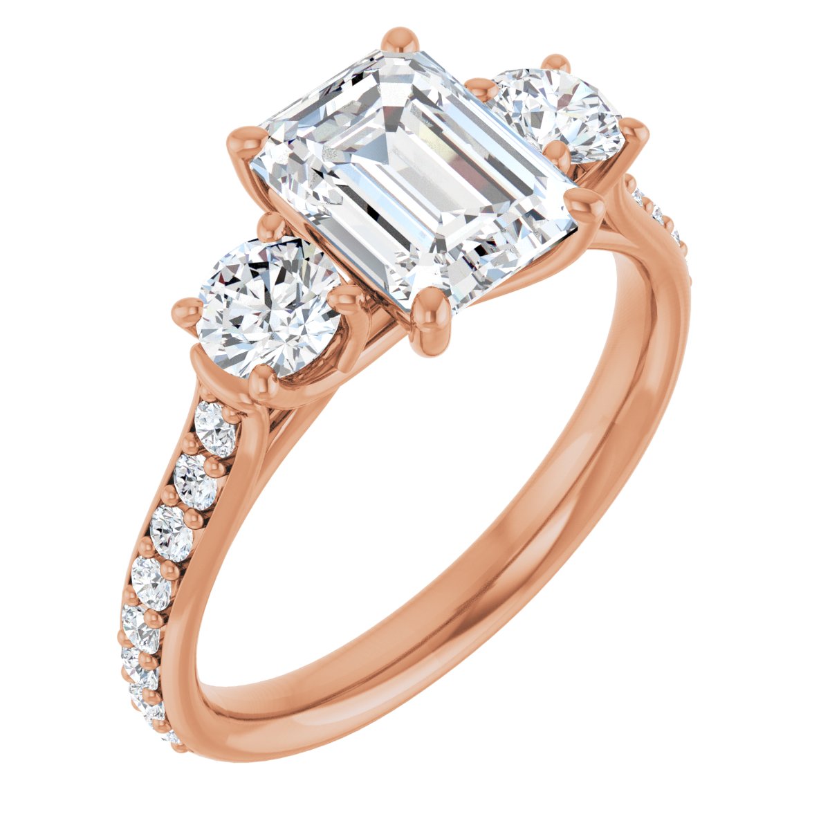 Three-Stone Engagement Ring