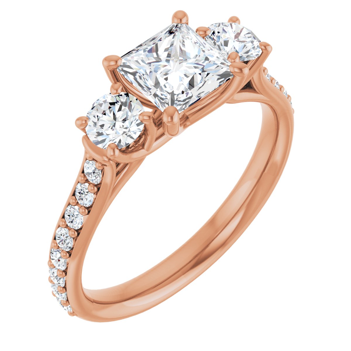 Three-Stone Engagement Ring