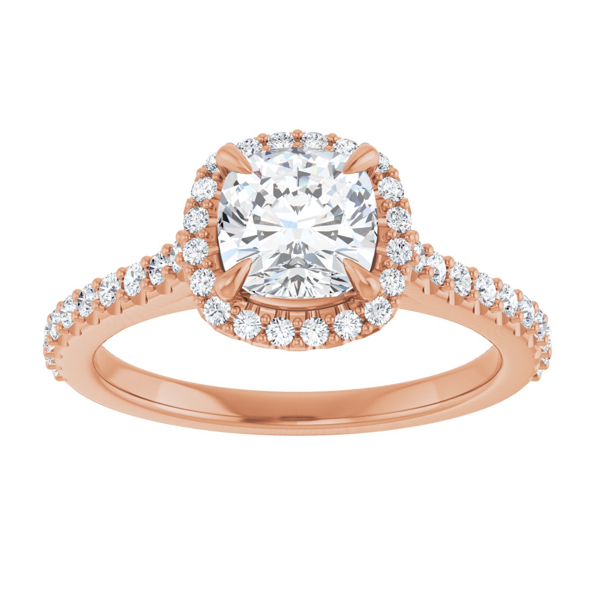 Halo-Style Engagement Ring