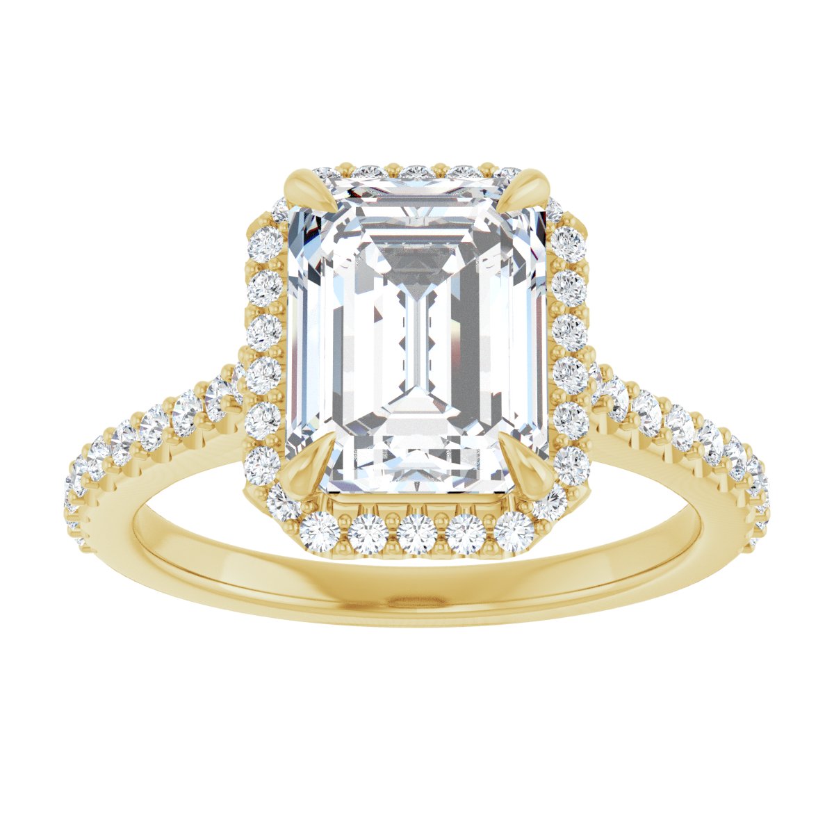 Halo-Style Engagement Ring