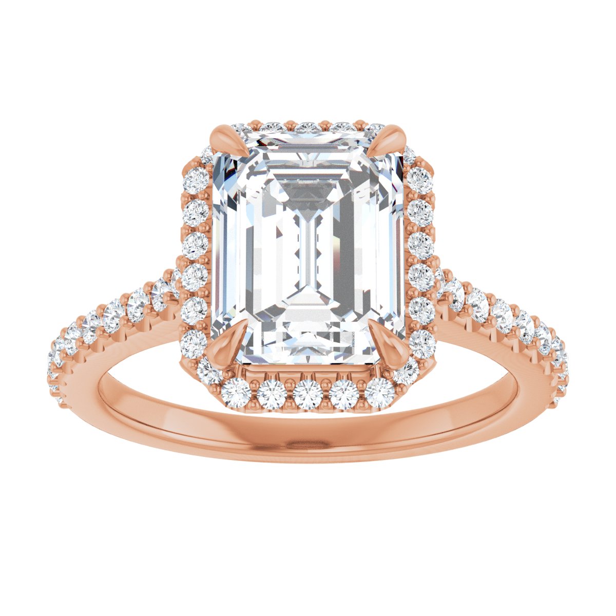 Halo-Style Engagement Ring