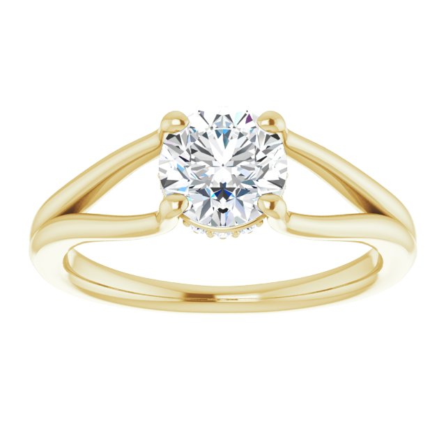 Accented Engagement Ring or Band