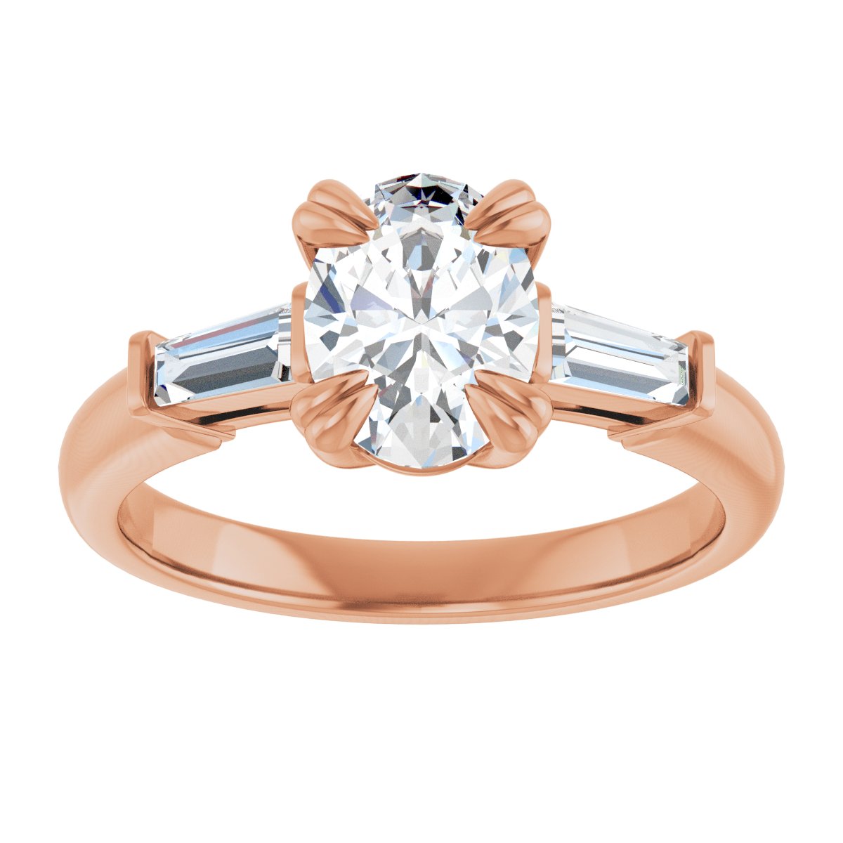 Three-Stone Engagement Ring