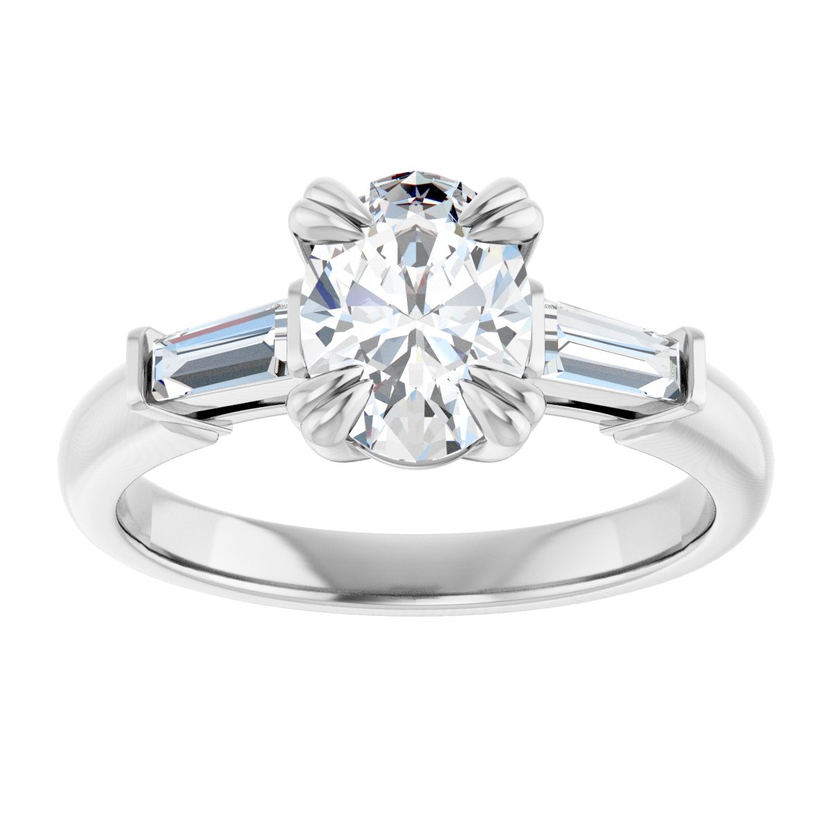 Three-Stone Engagement Ring