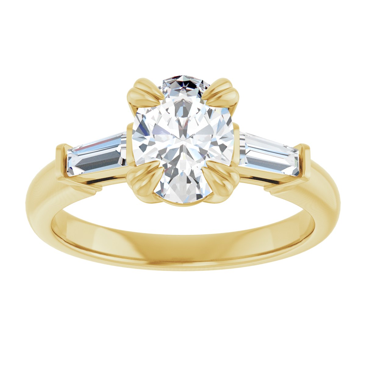 Three-Stone Engagement Ring