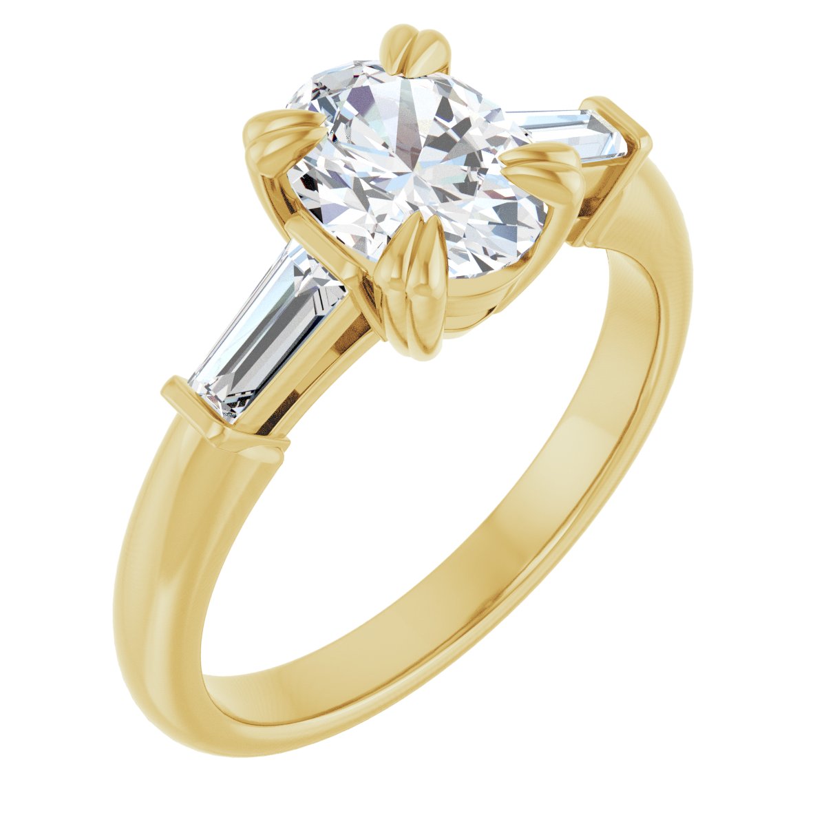 Three-Stone Engagement Ring