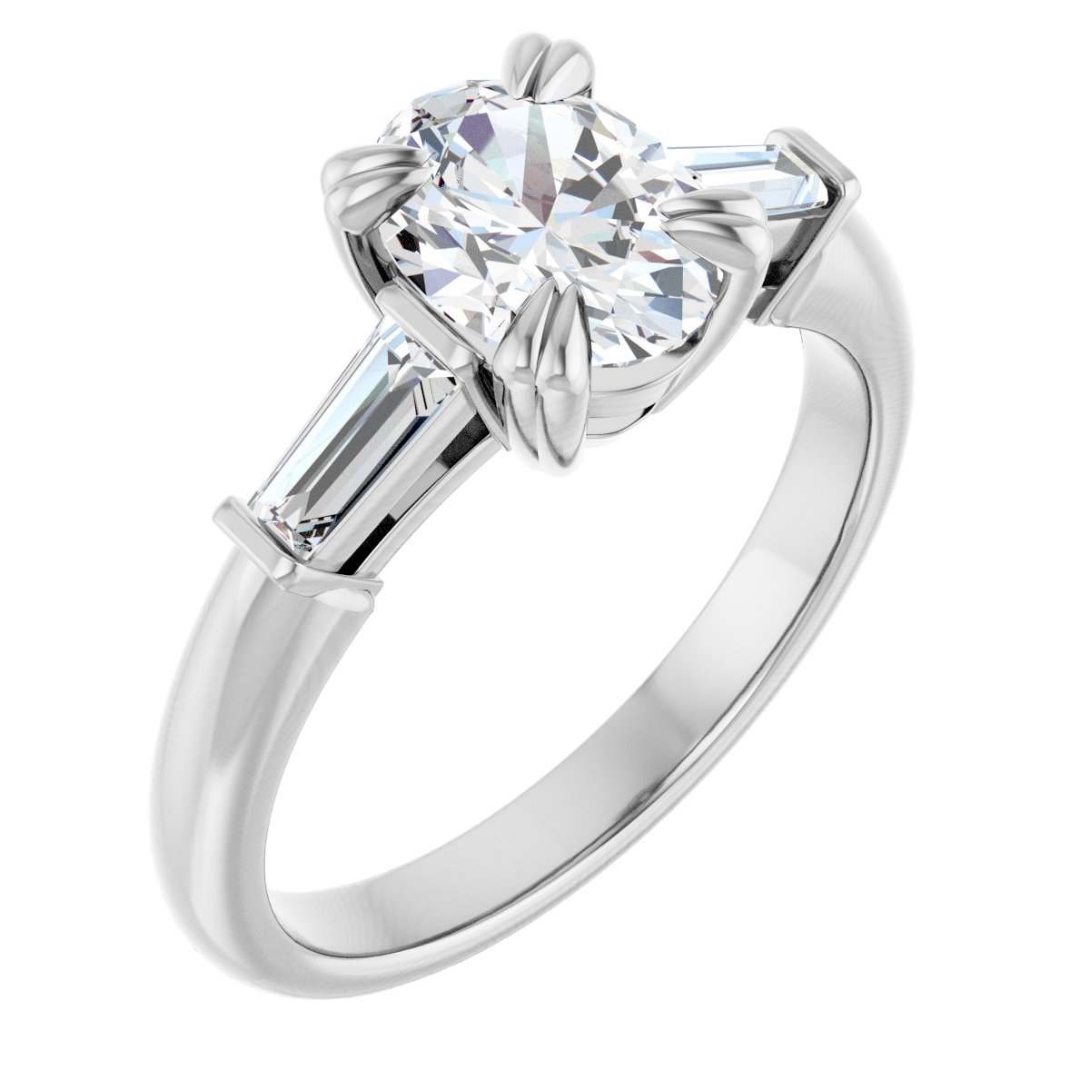 Three-Stone Engagement Ring