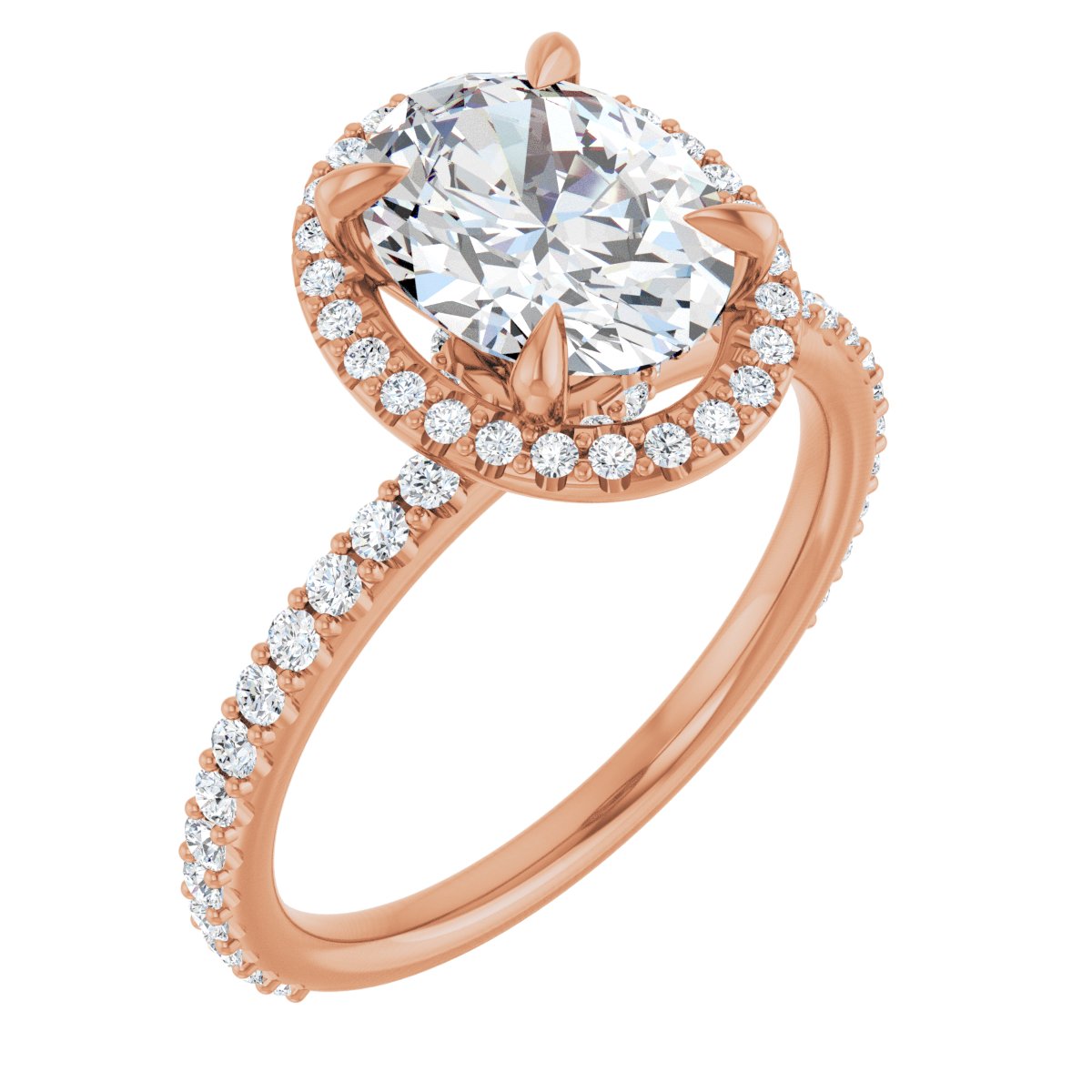 Halo-Style Engagement Ring