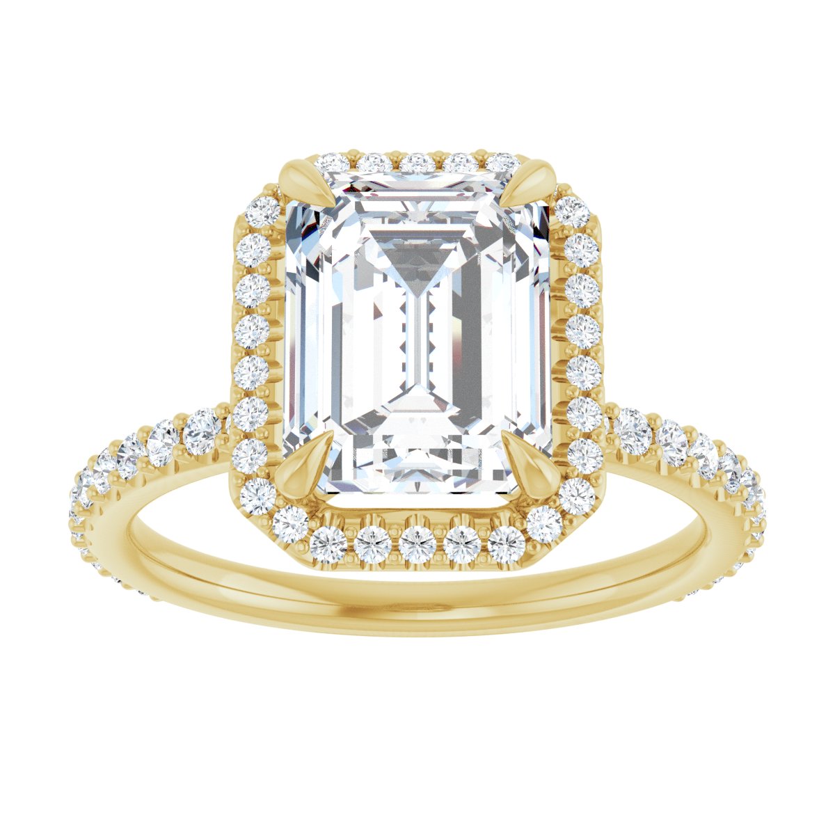 Halo-Style Engagement Ring