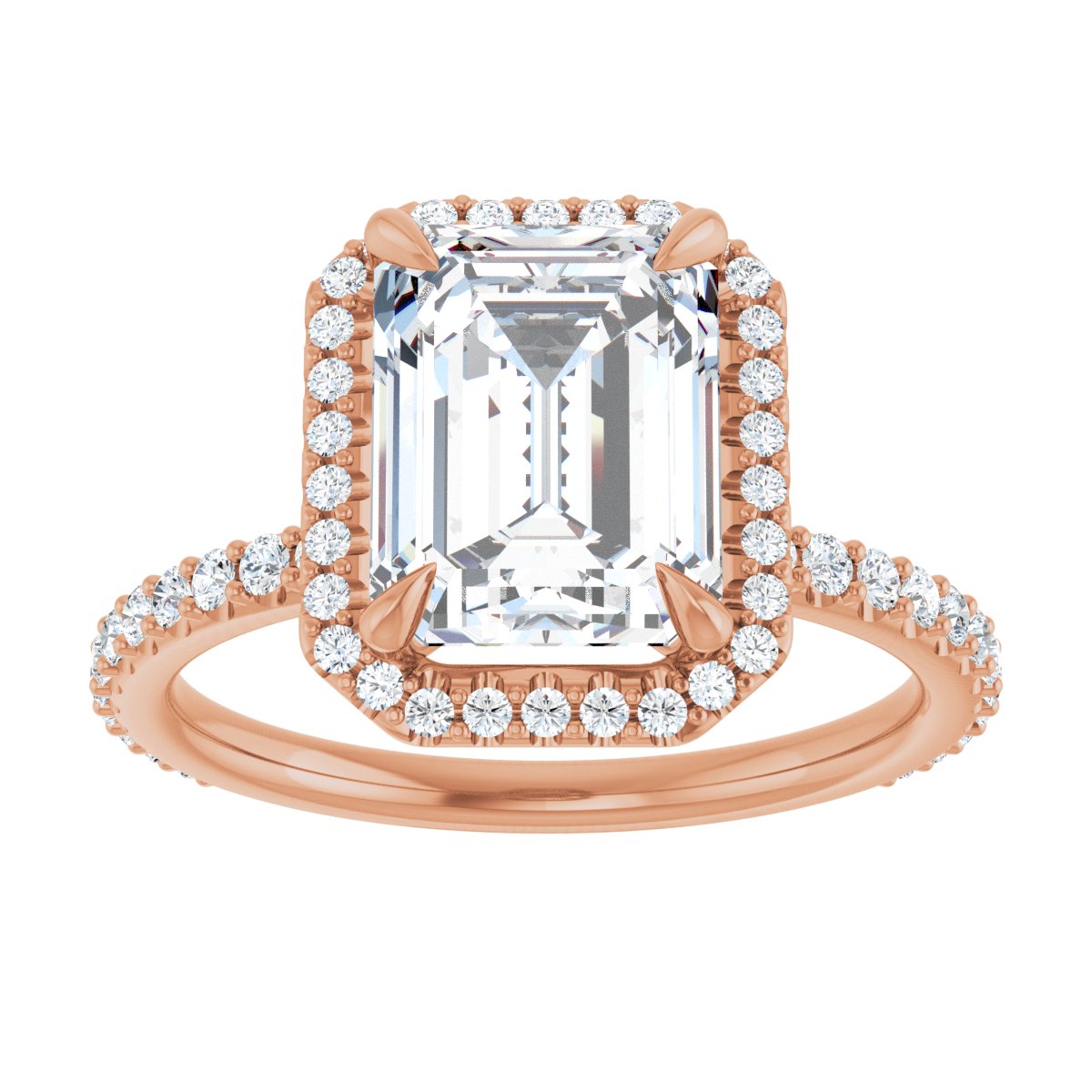 Halo-Style Engagement Ring