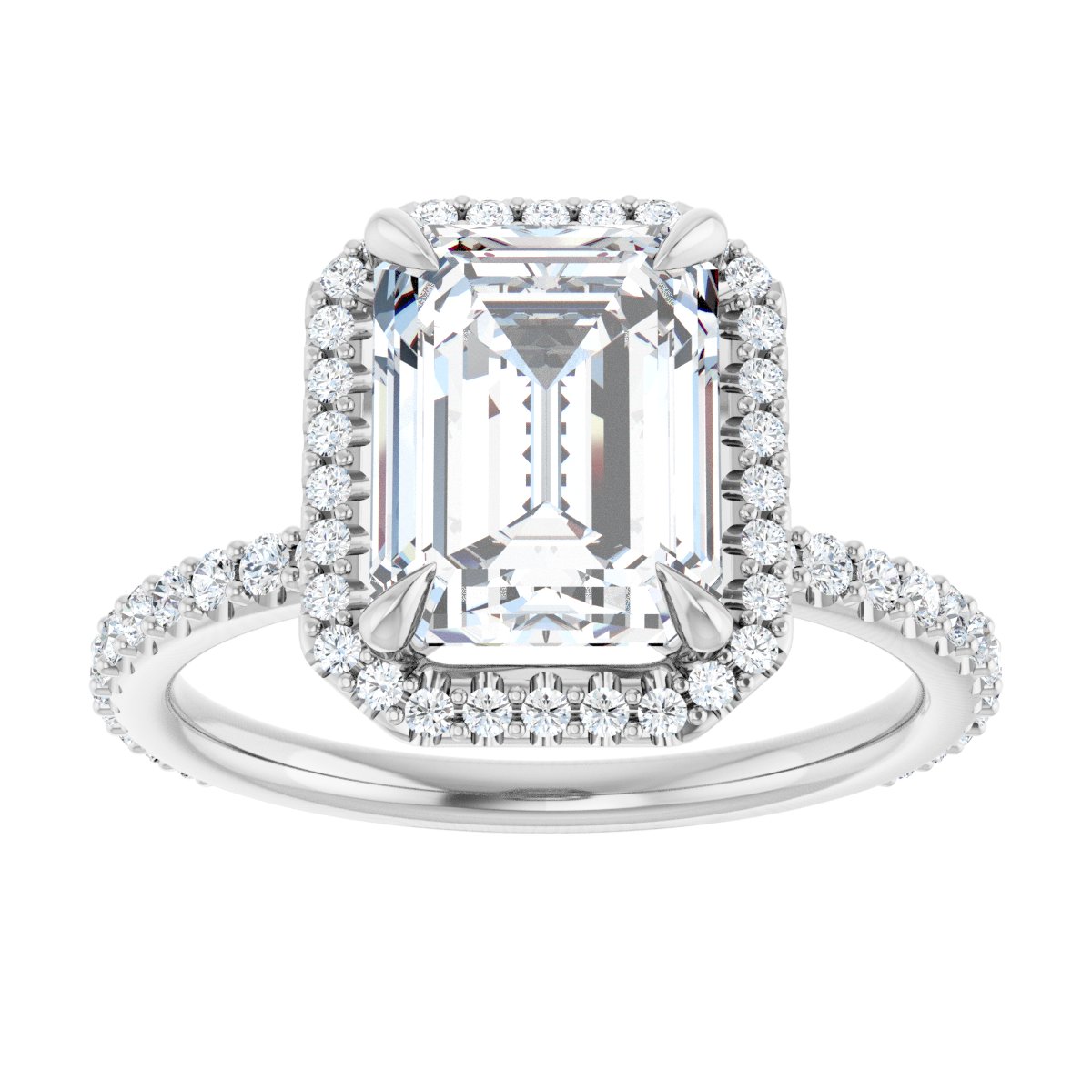 Halo-Style Engagement Ring