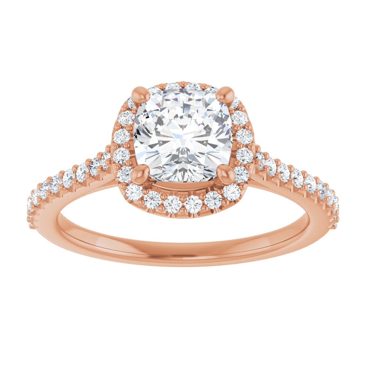 Halo-Style Engagement Ring