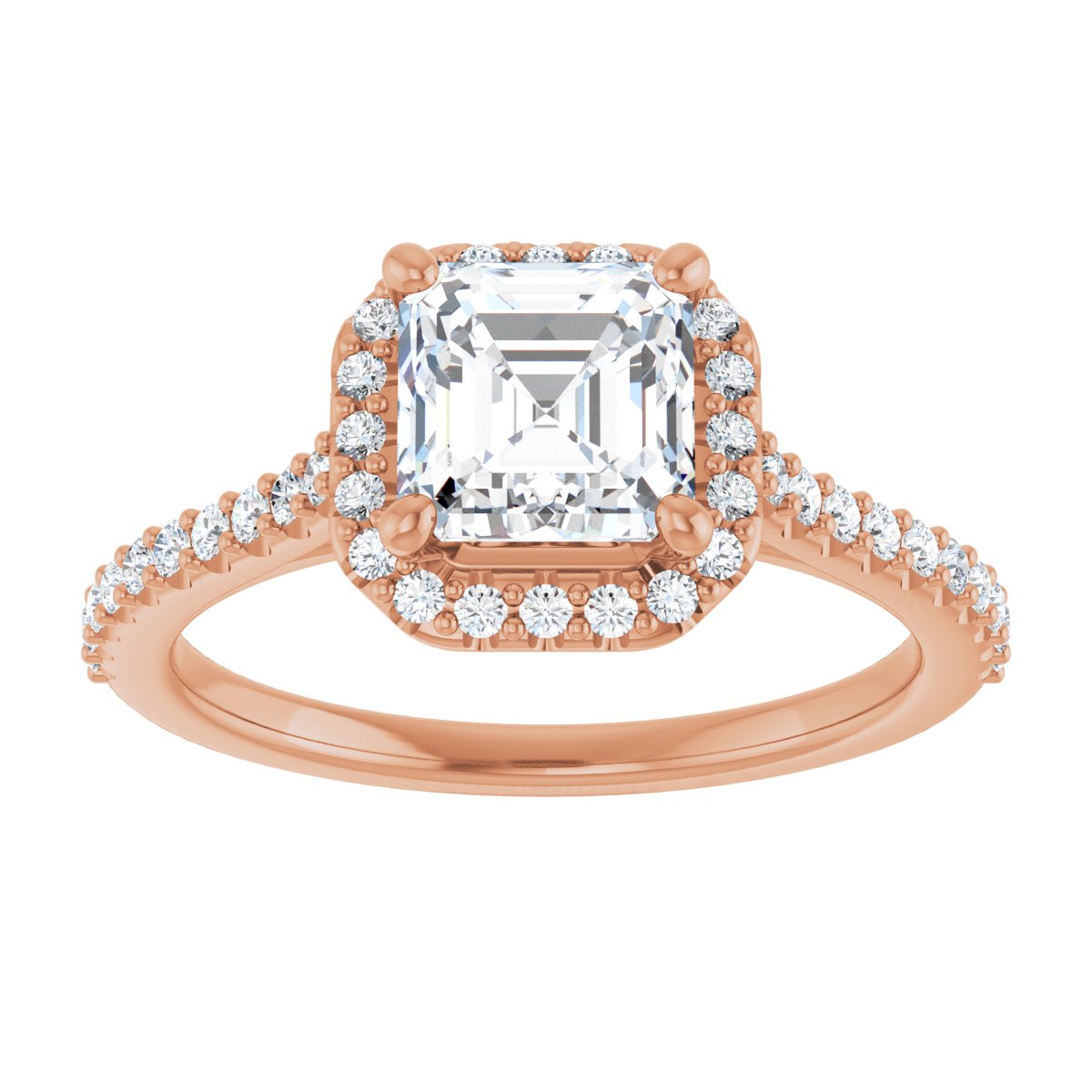 Halo-Style Engagement Ring