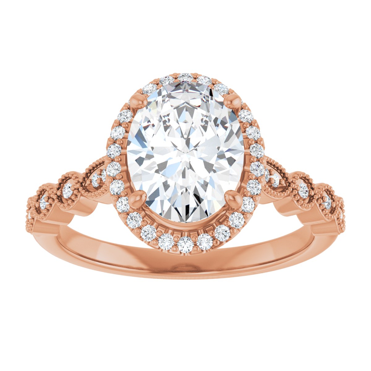 Halo-Style Engagement Ring