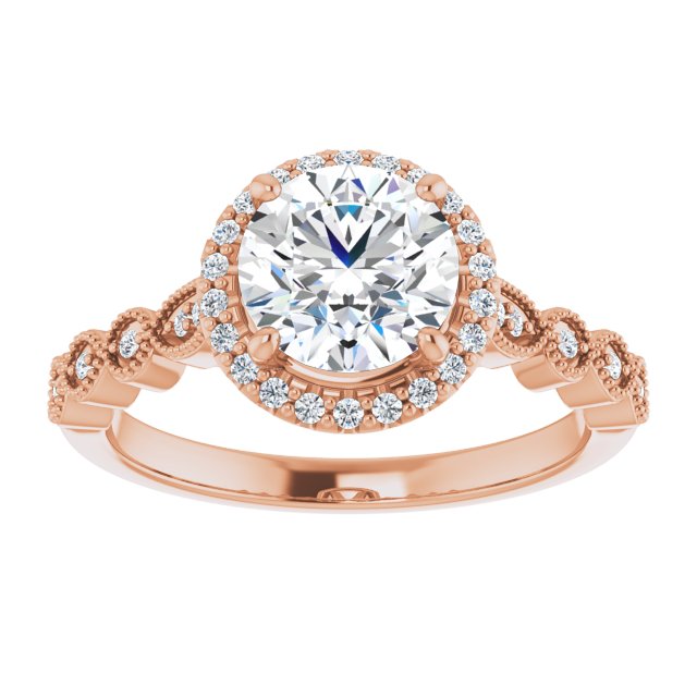 Halo-Style Engagement Ring