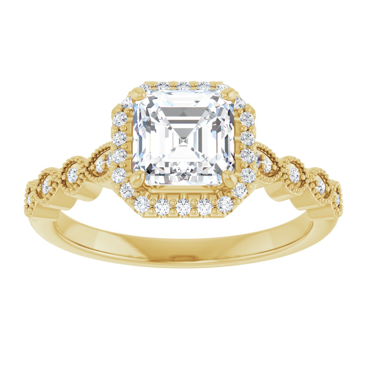 Halo-Style Engagement Ring