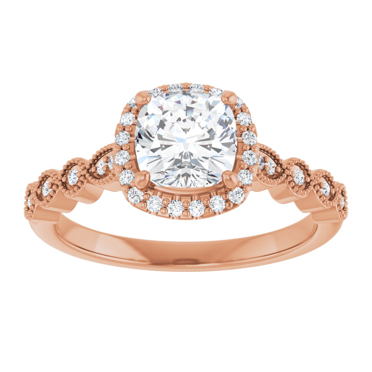 Halo-Style Engagement Ring