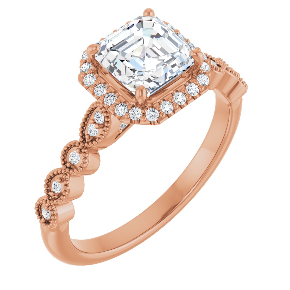 Halo-Style Engagement Ring