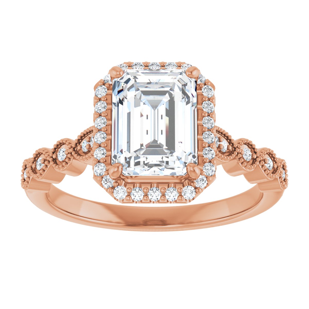 Halo-Style Engagement Ring