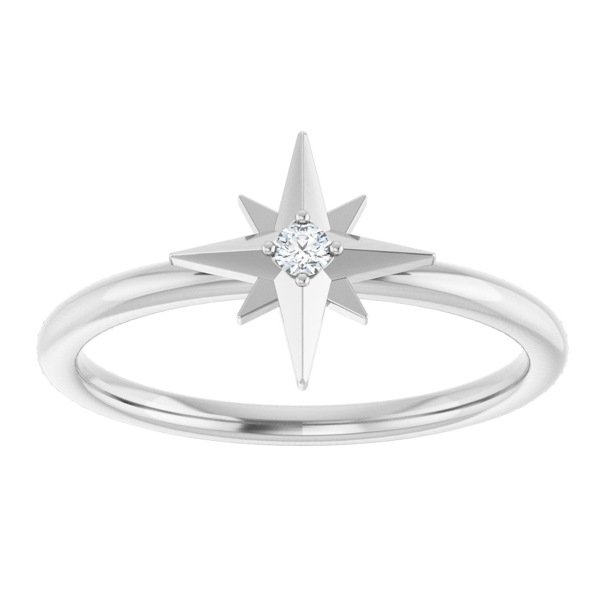 Accented Star Ring