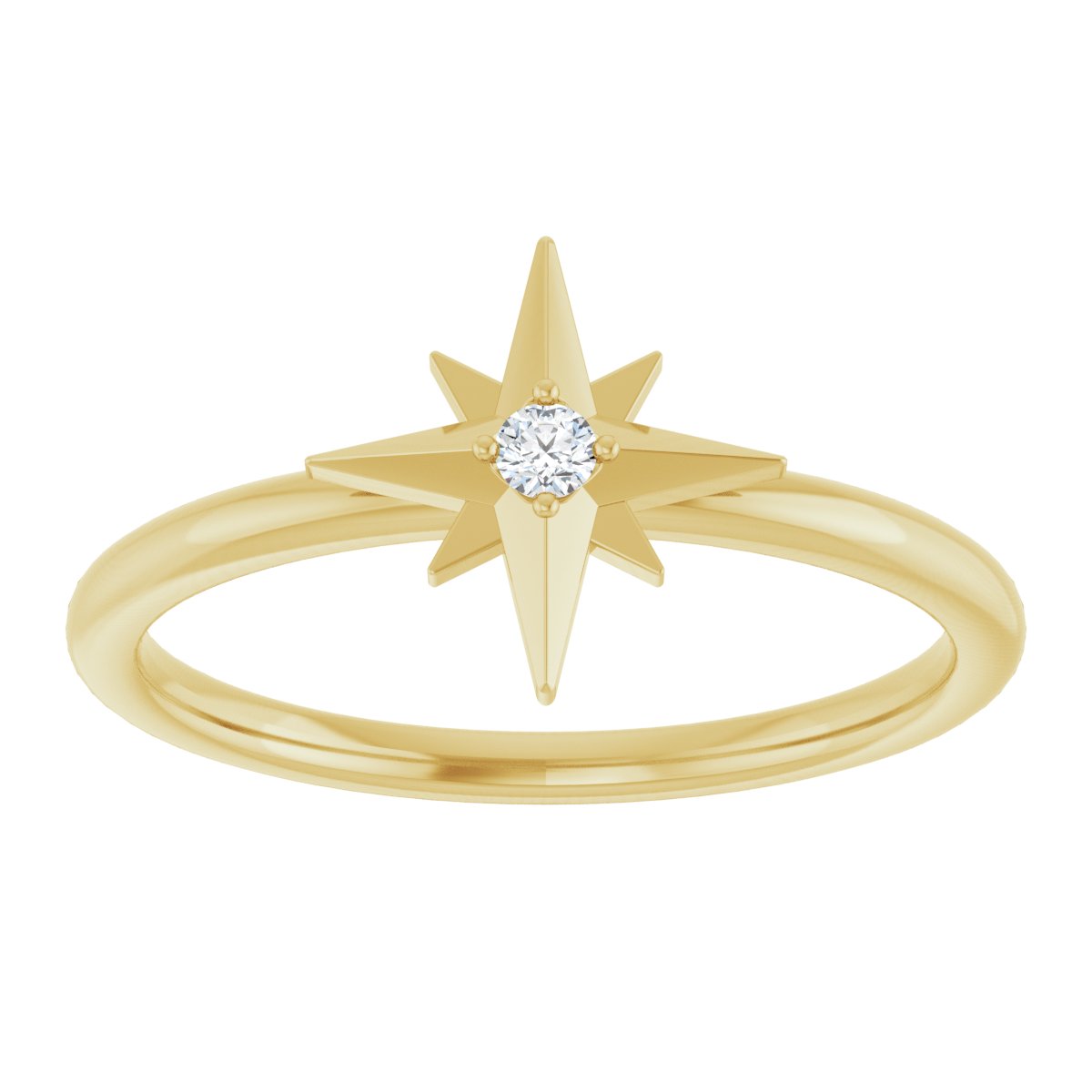 Accented Star Ring