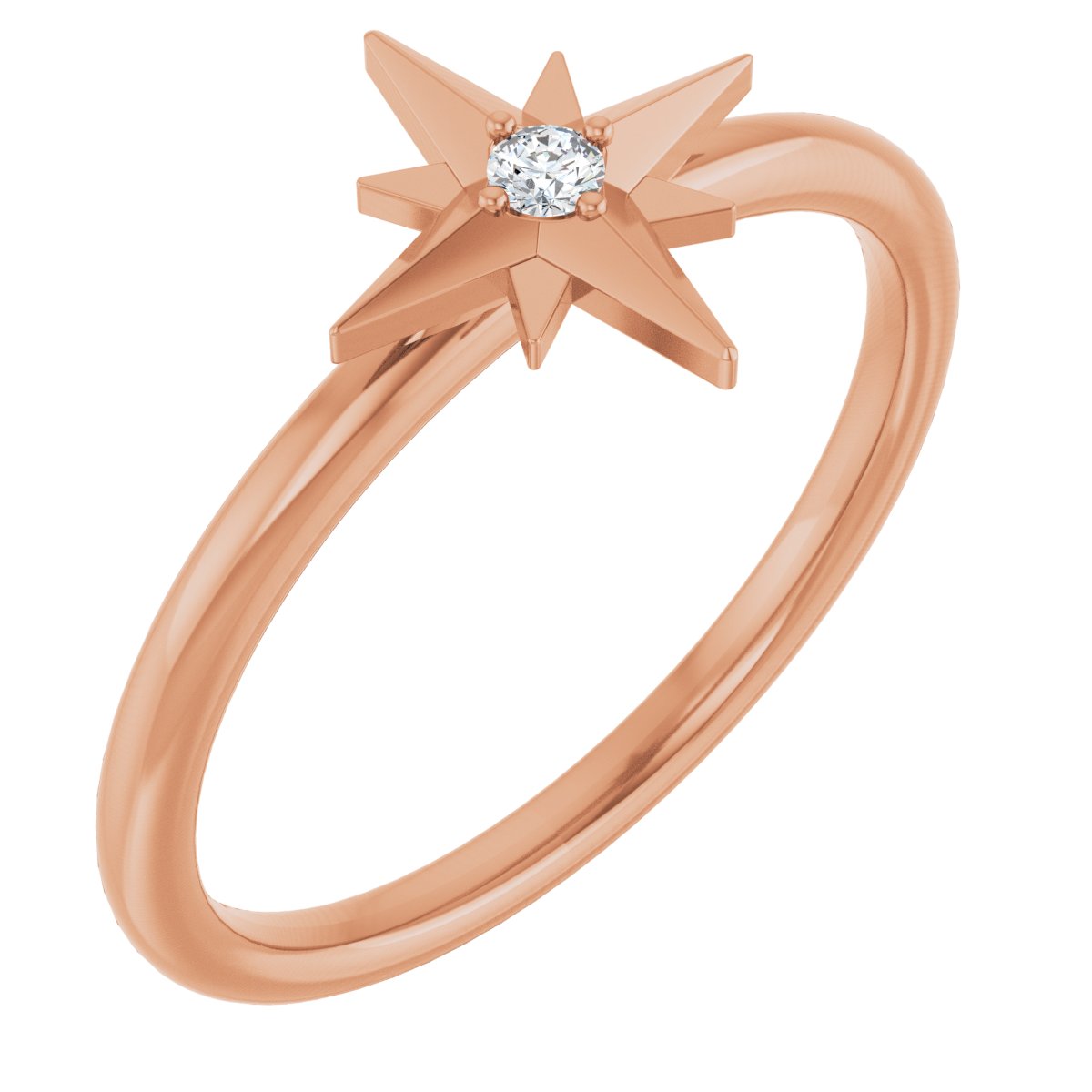 Accented Star Ring