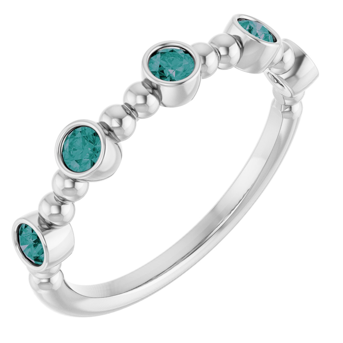 Stackable Ring -  Natural Alexandrite