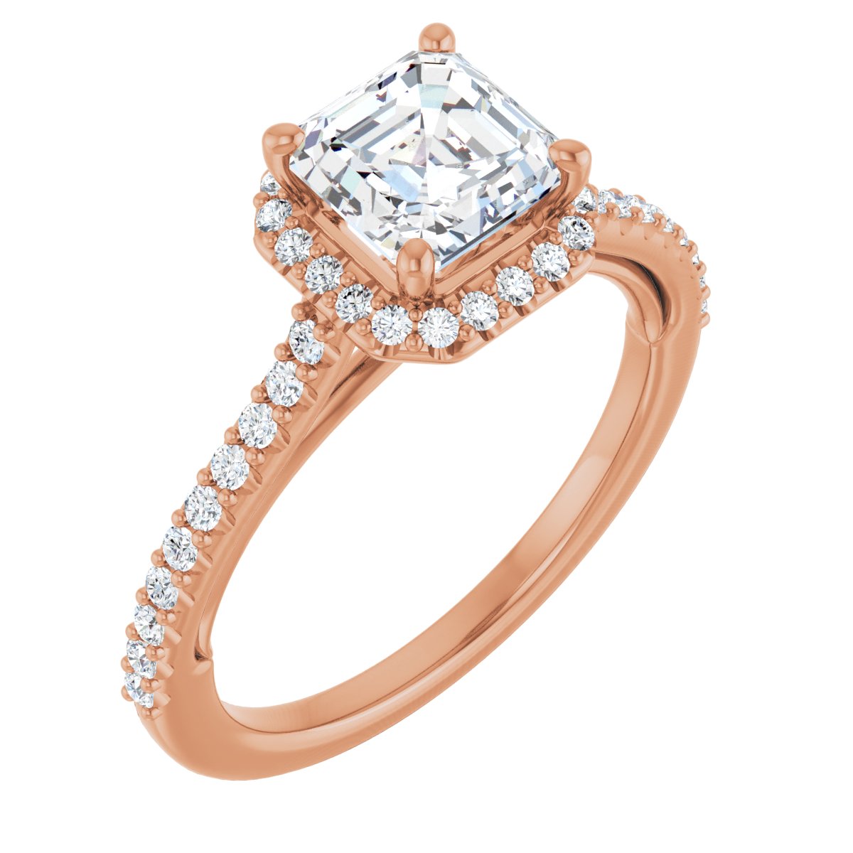 Halo-Style Engagement Ring