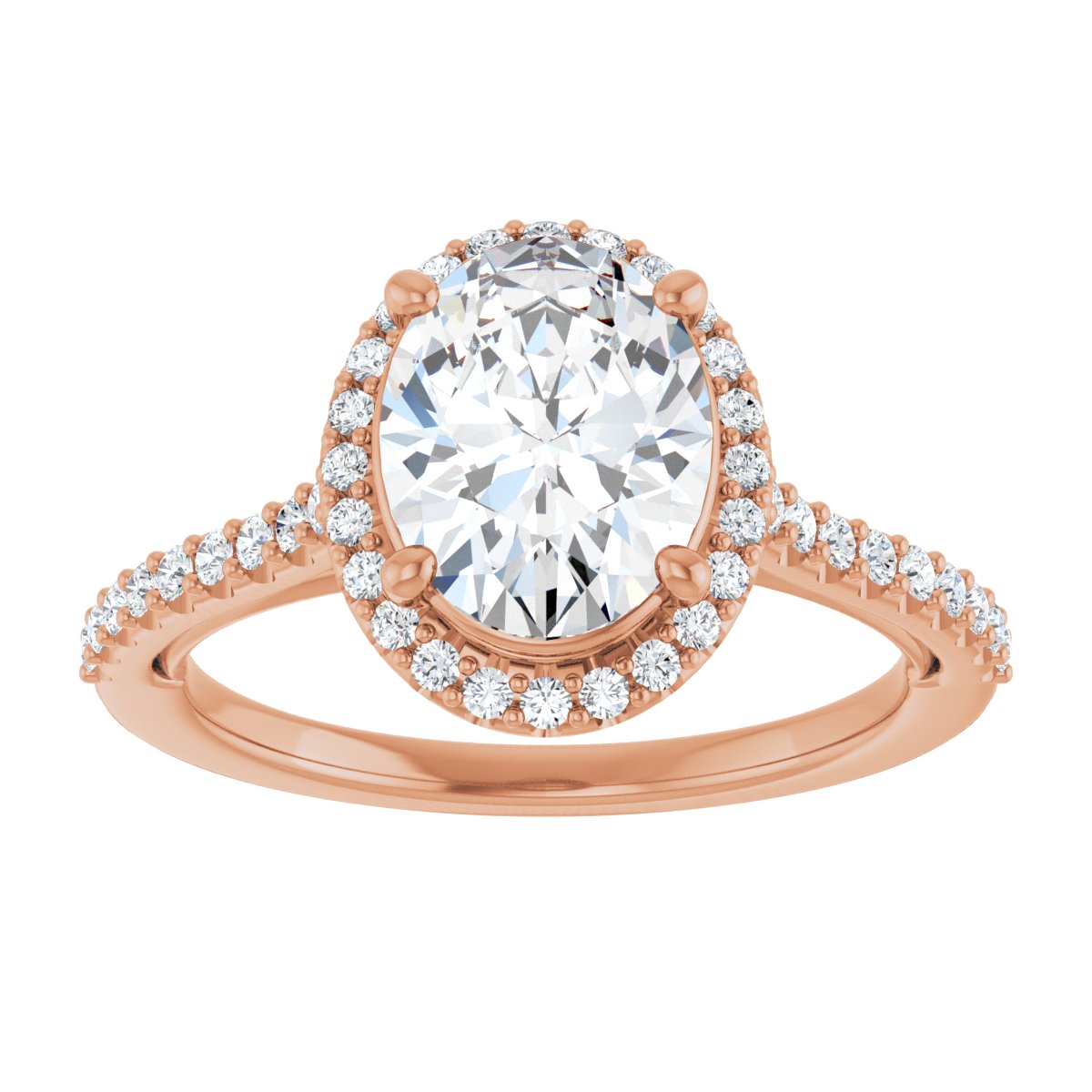 Halo-Style Engagement Ring