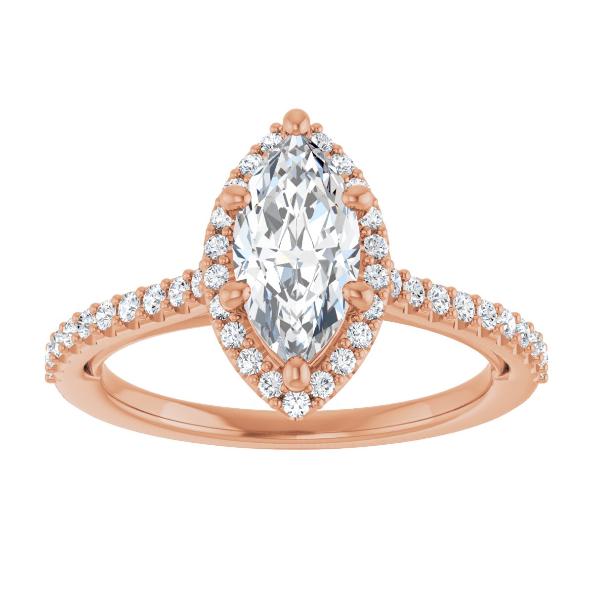 Halo-Style Engagement Ring