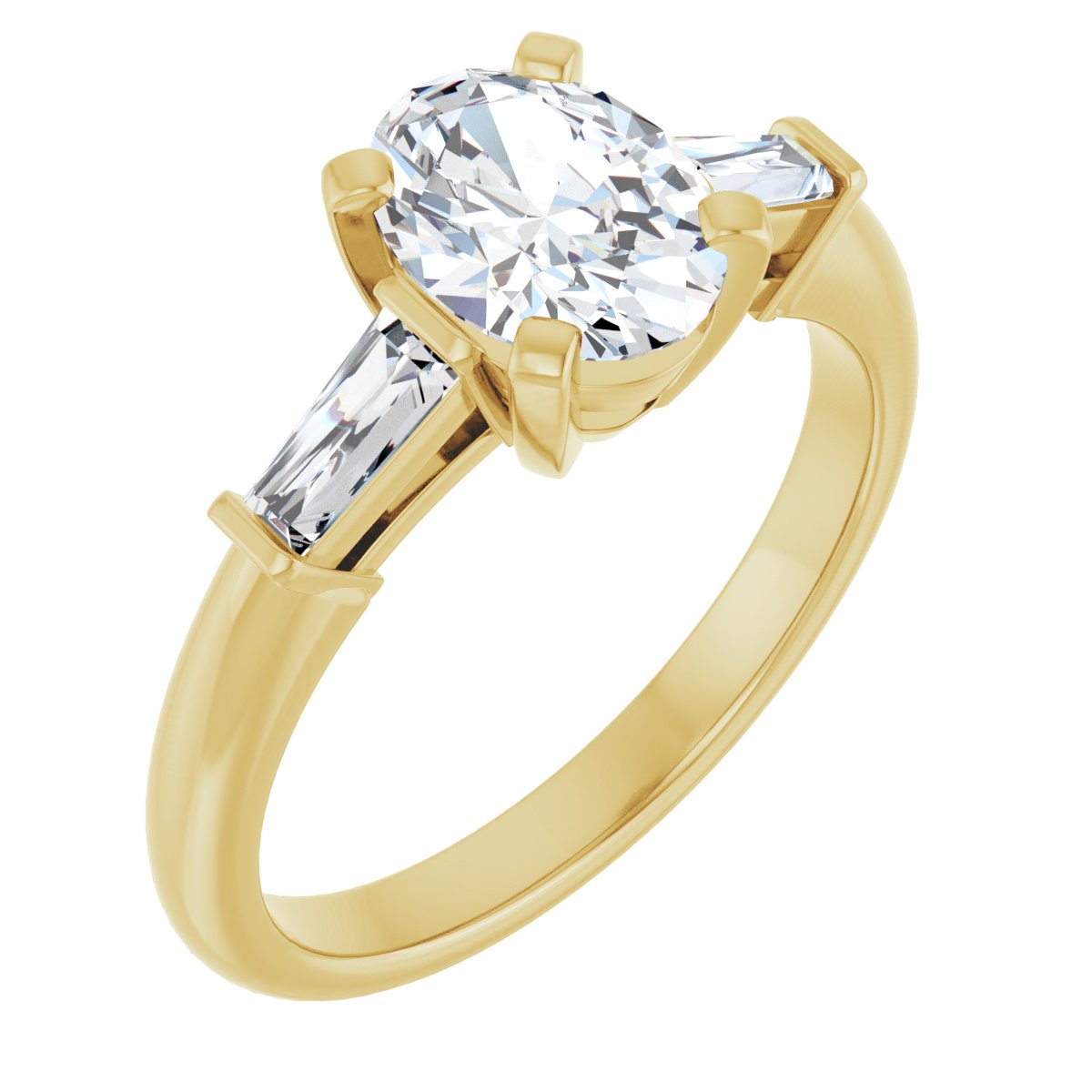 Three-Stone Engagement Ring