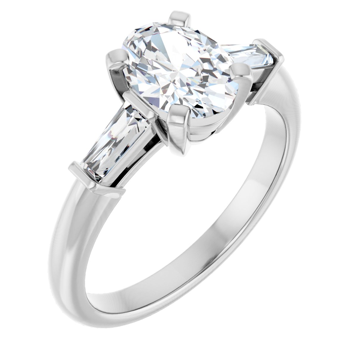Three-Stone Engagement Ring