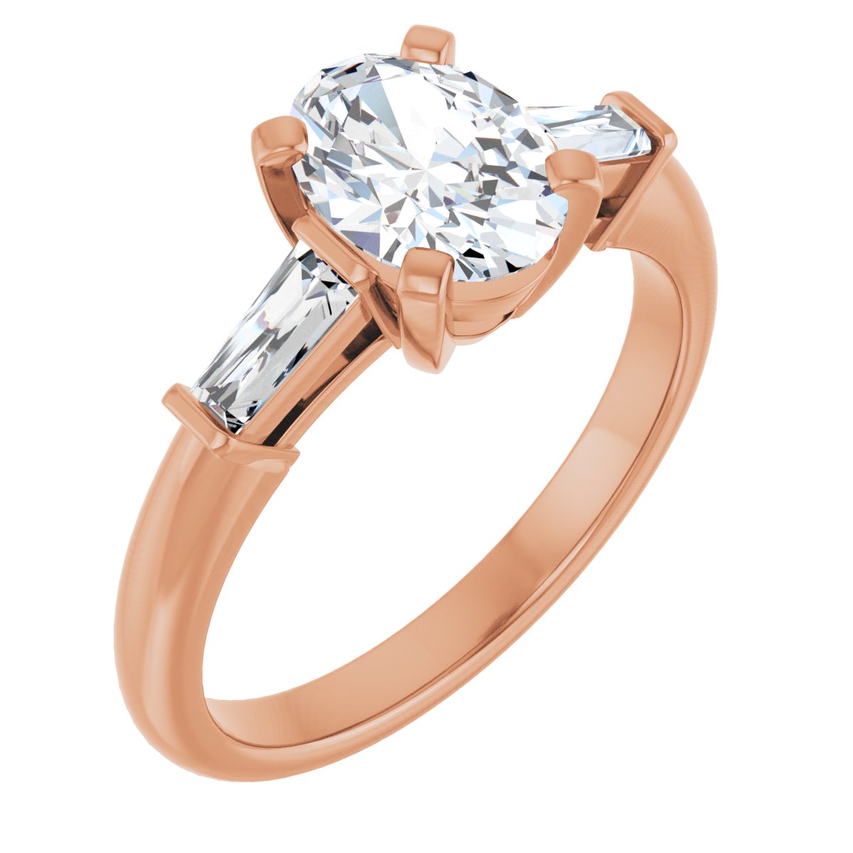 Three-Stone Engagement Ring