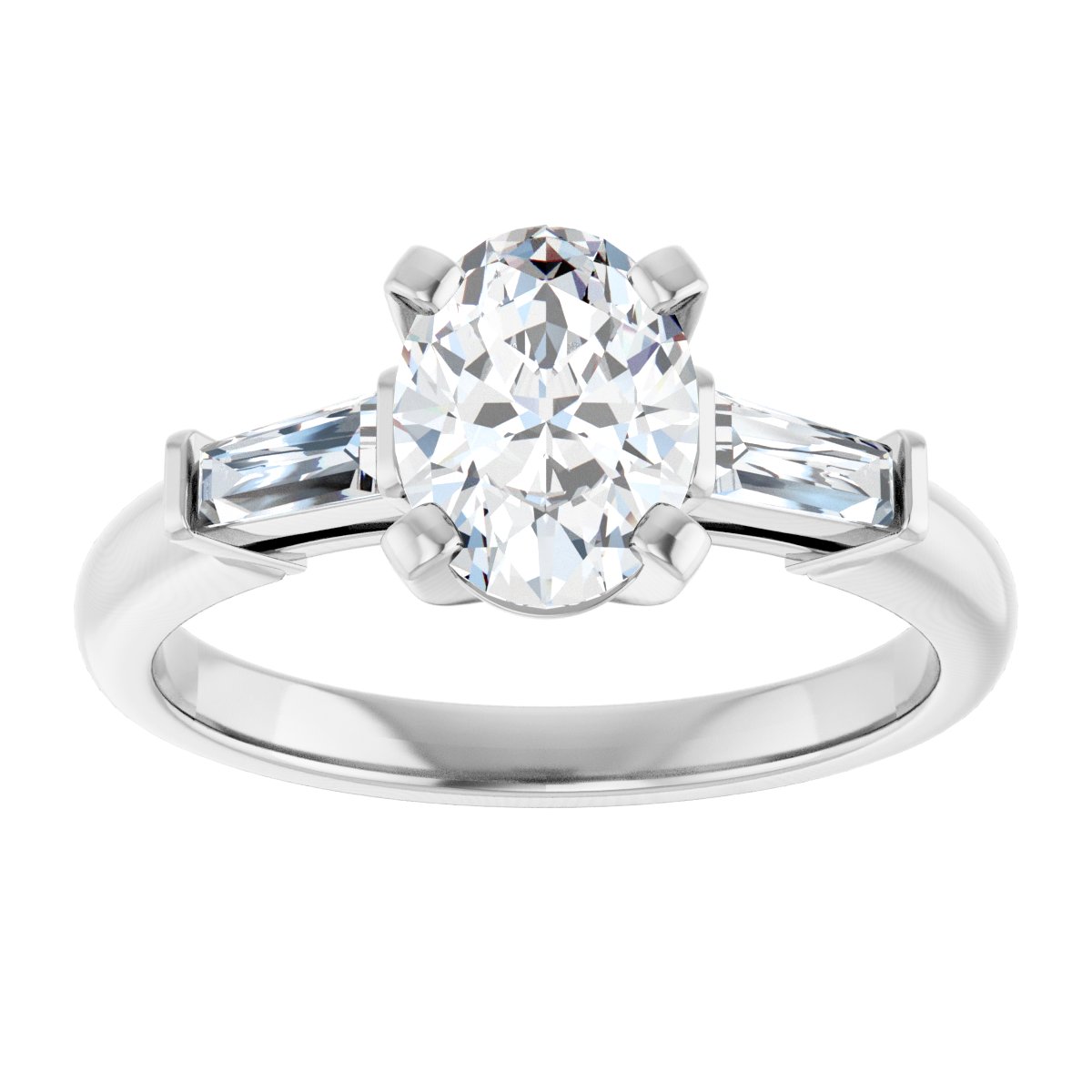 Three-Stone Engagement Ring