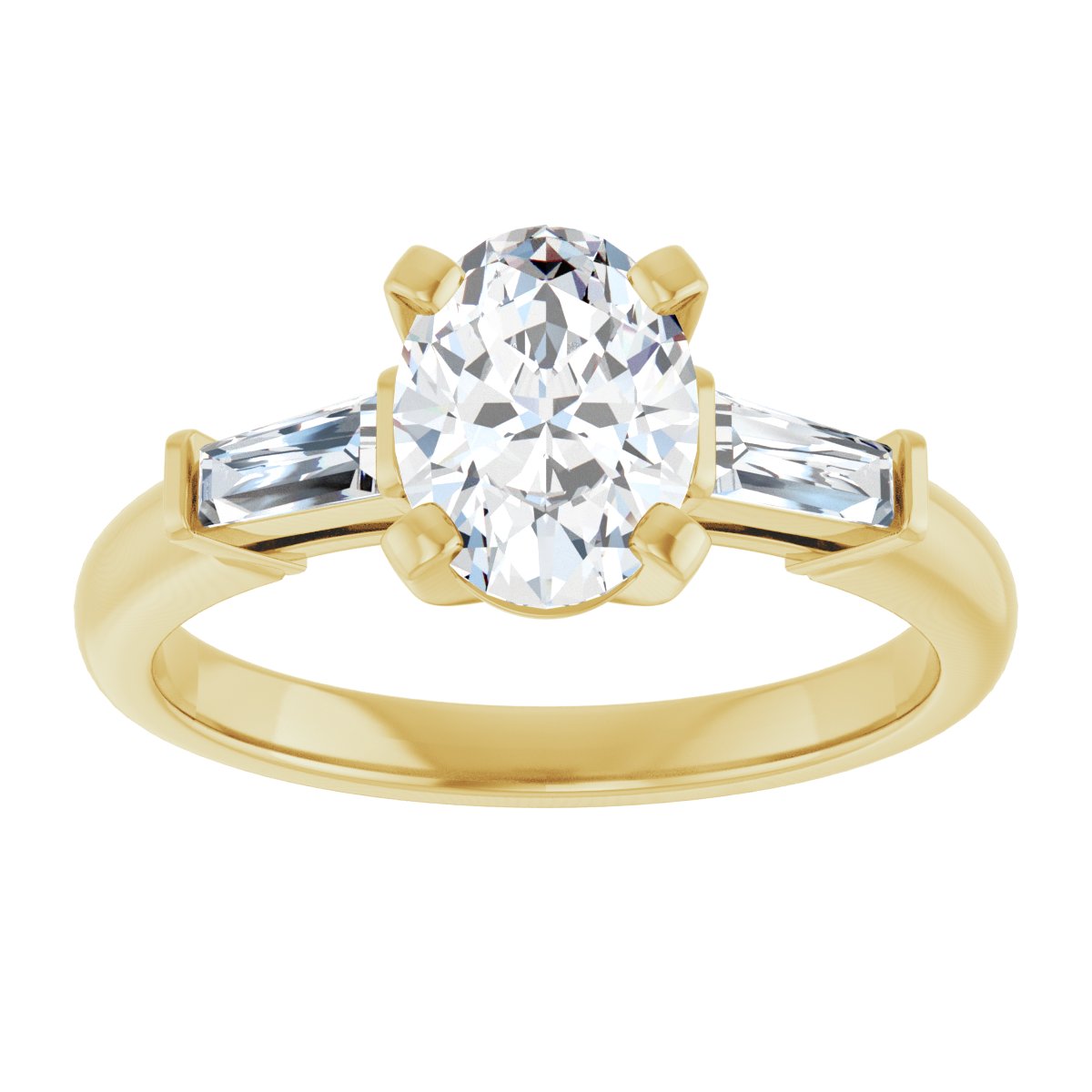 Three-Stone Engagement Ring
