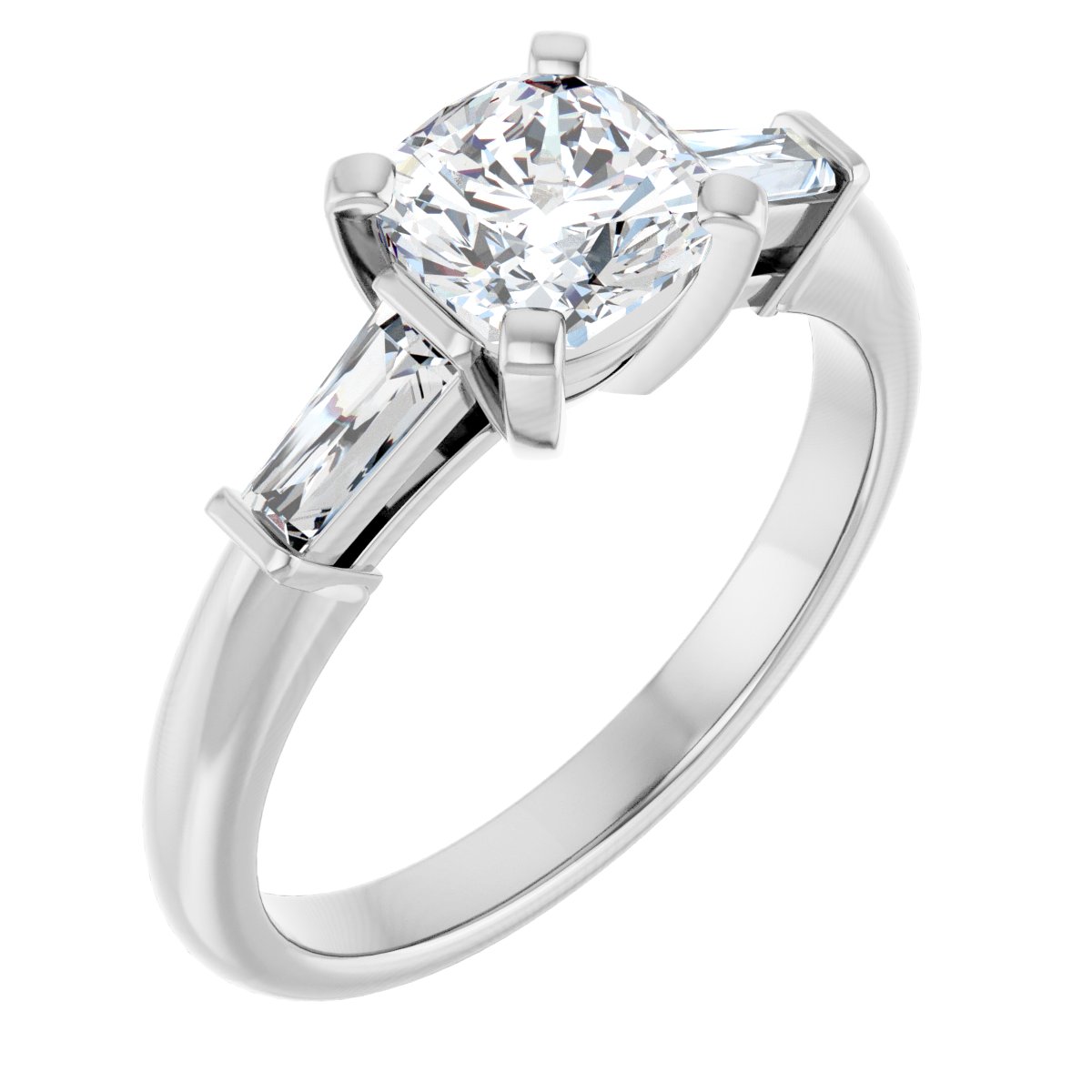 Three-Stone Engagement Ring