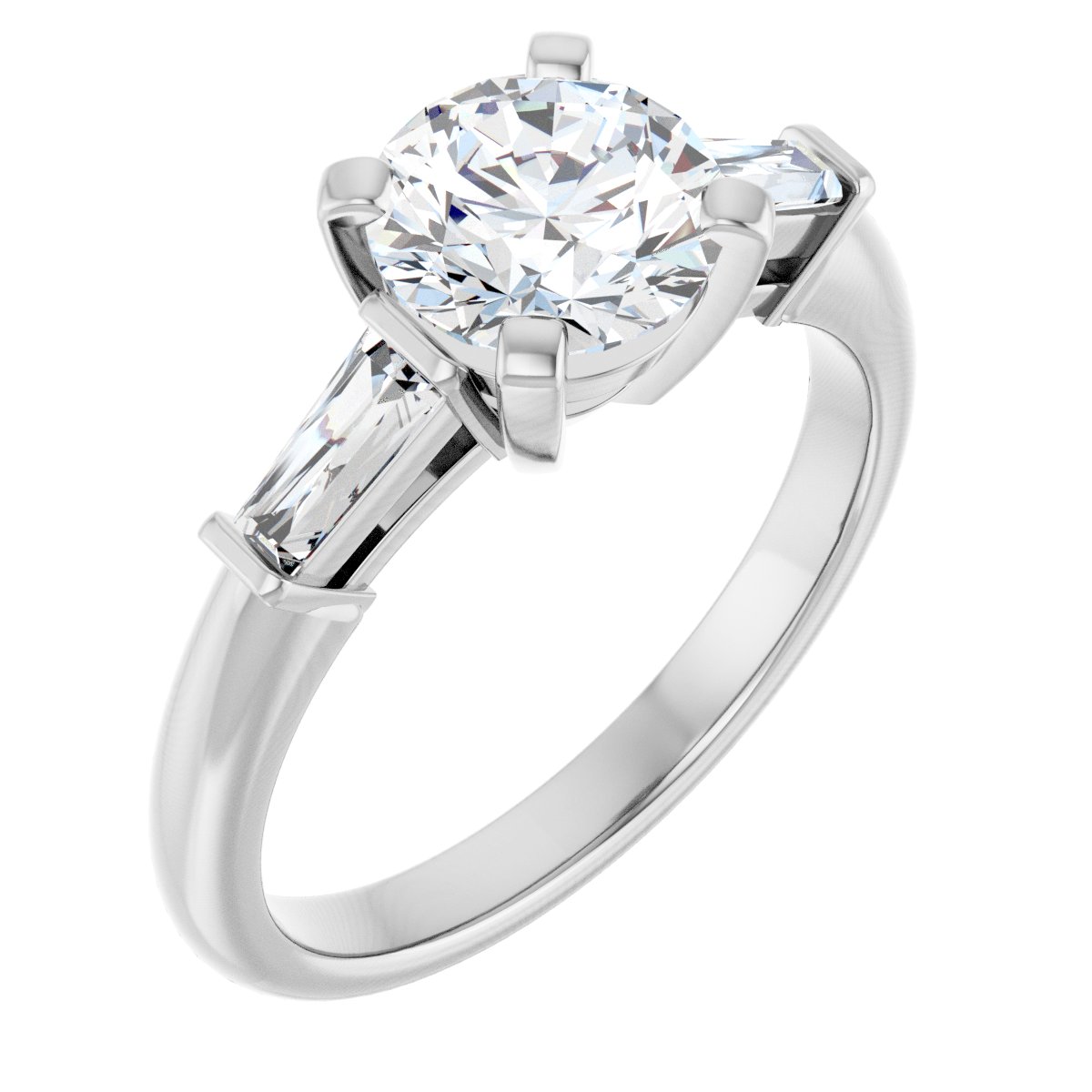 Three-Stone Engagement Ring