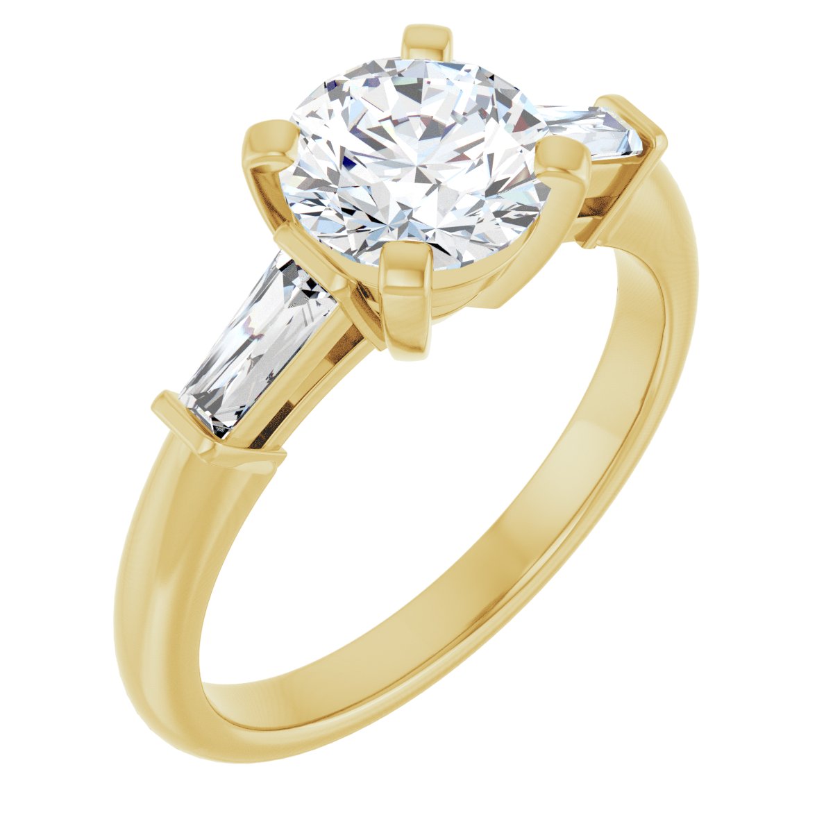 Three-Stone Engagement Ring