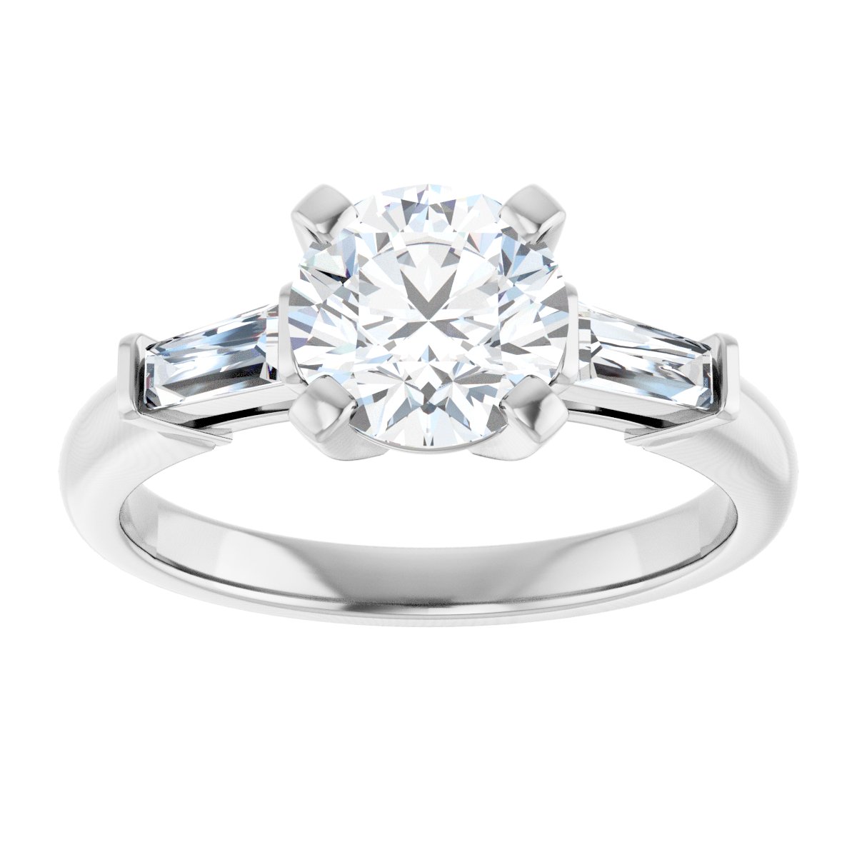 Three-Stone Engagement Ring