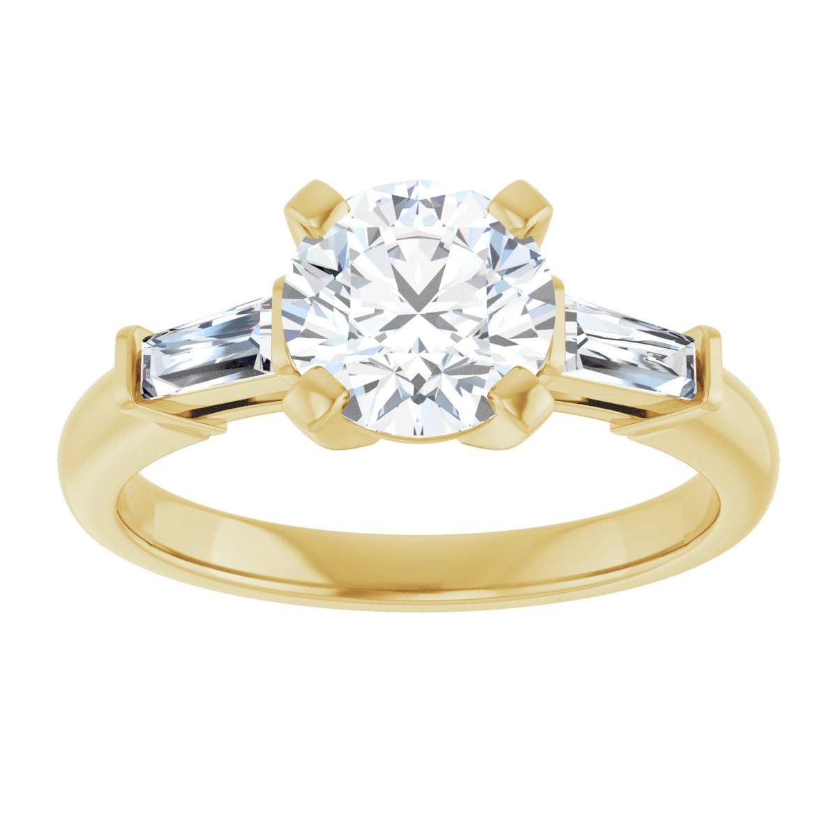 Three-Stone Engagement Ring