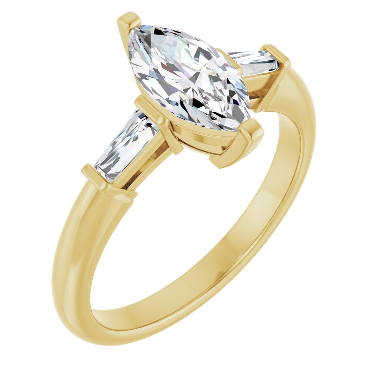 Three-Stone Engagement Ring