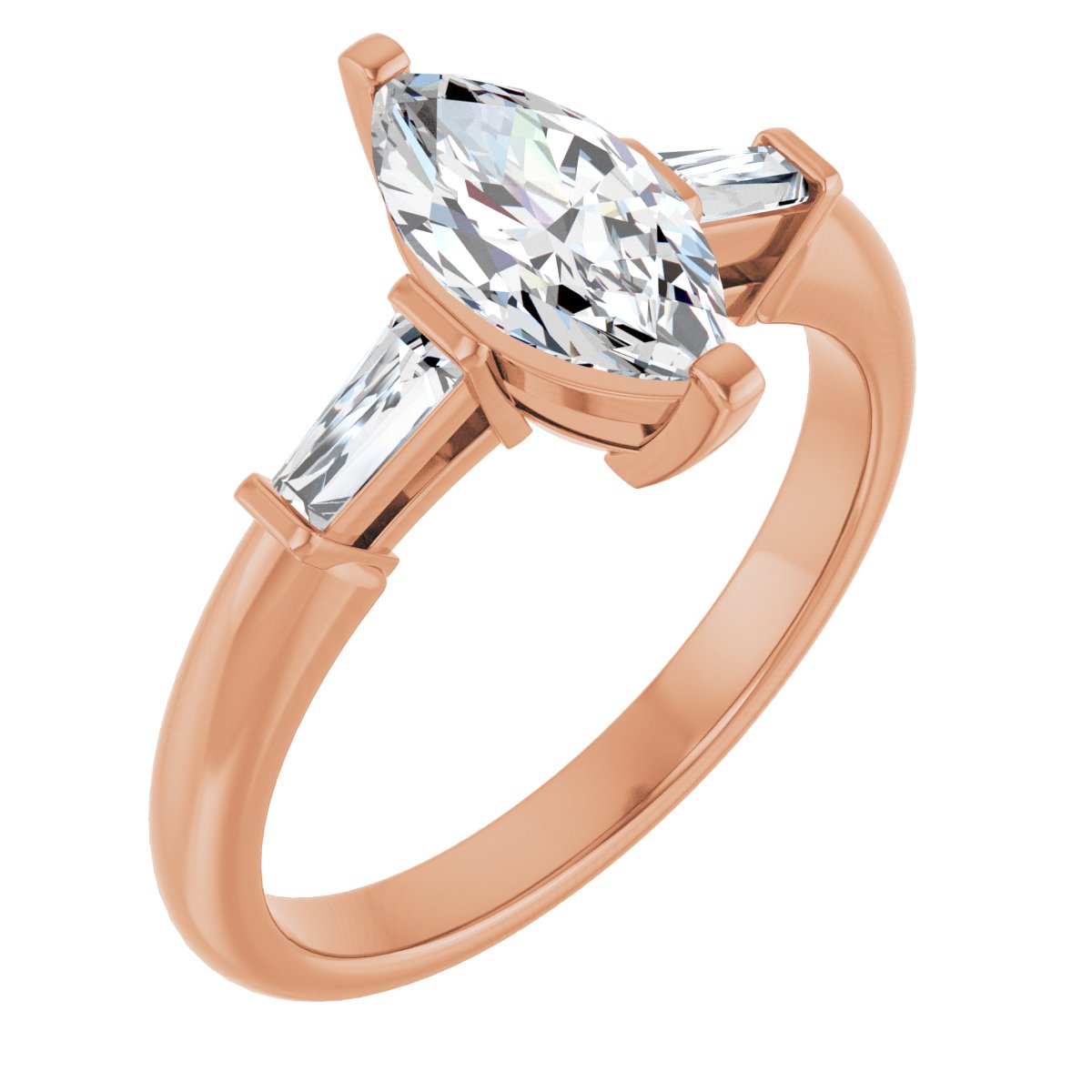 Three-Stone Engagement Ring