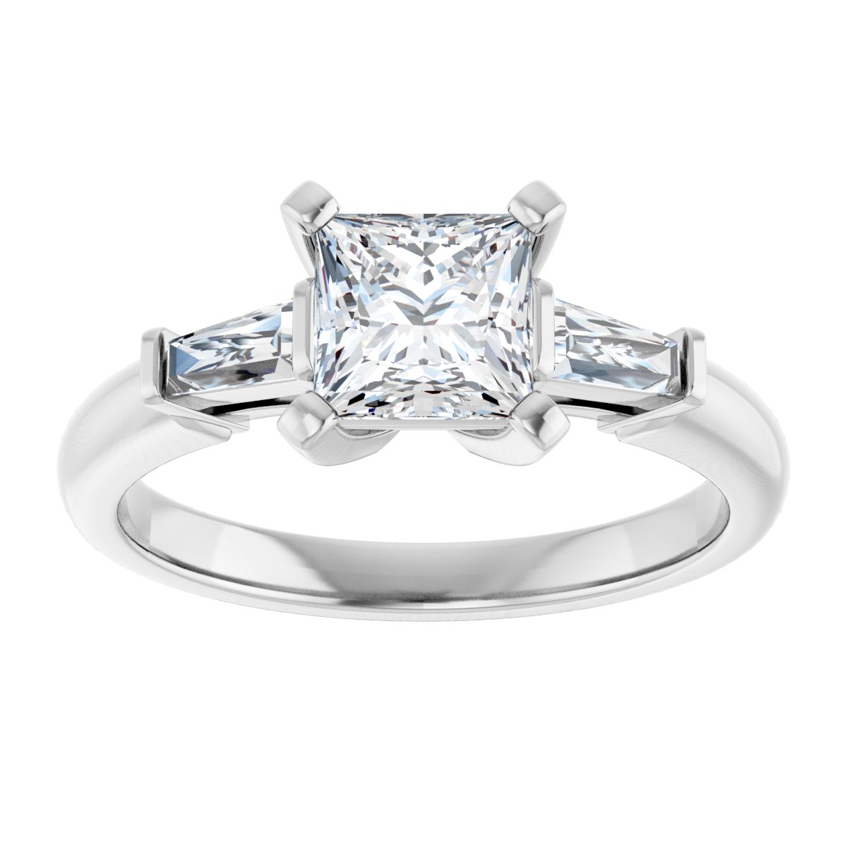 Three-Stone Engagement Ring