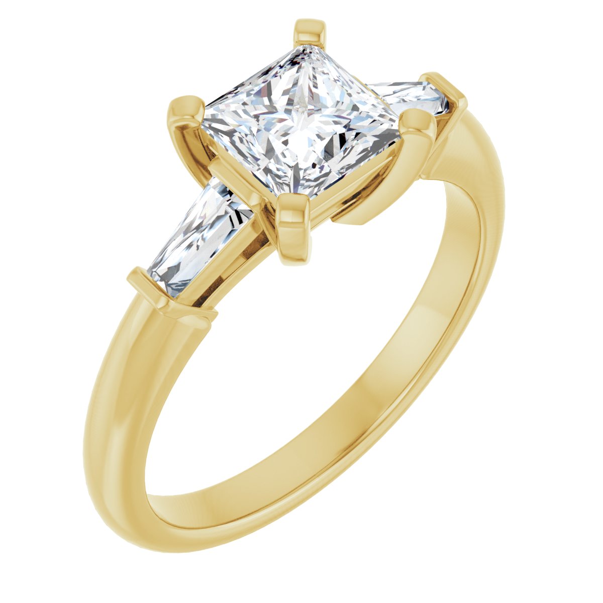 Three-Stone Engagement Ring
